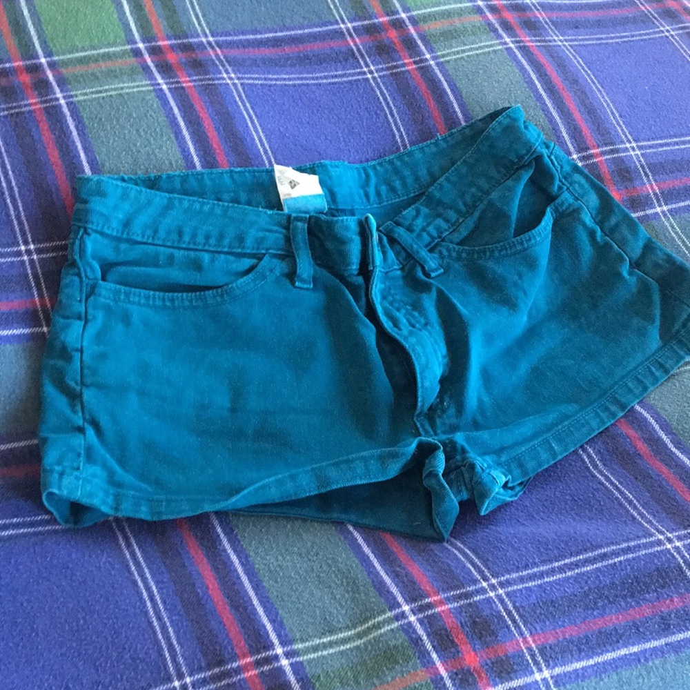 American Apparel jean shorts